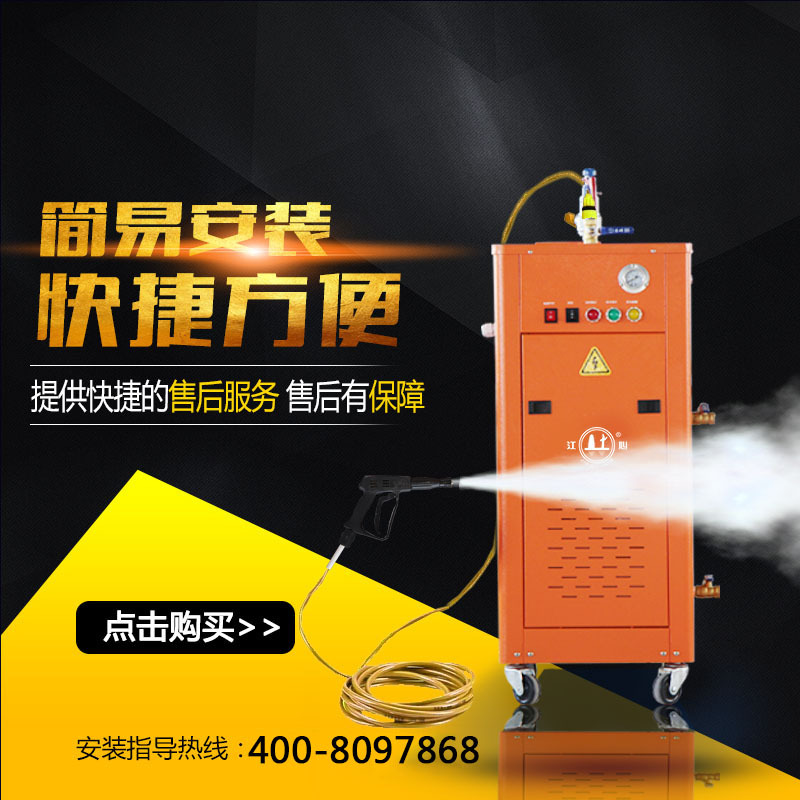 江心蒸汽洗车机 蒸汽清洗机 商用全自动蒸汽清洁机移动蒸汽洗车机