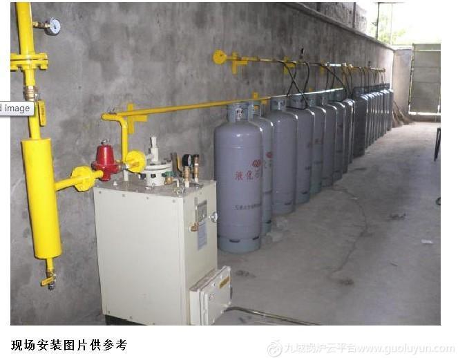 坐立式方形电热式汽化器LPG100kg汽化器