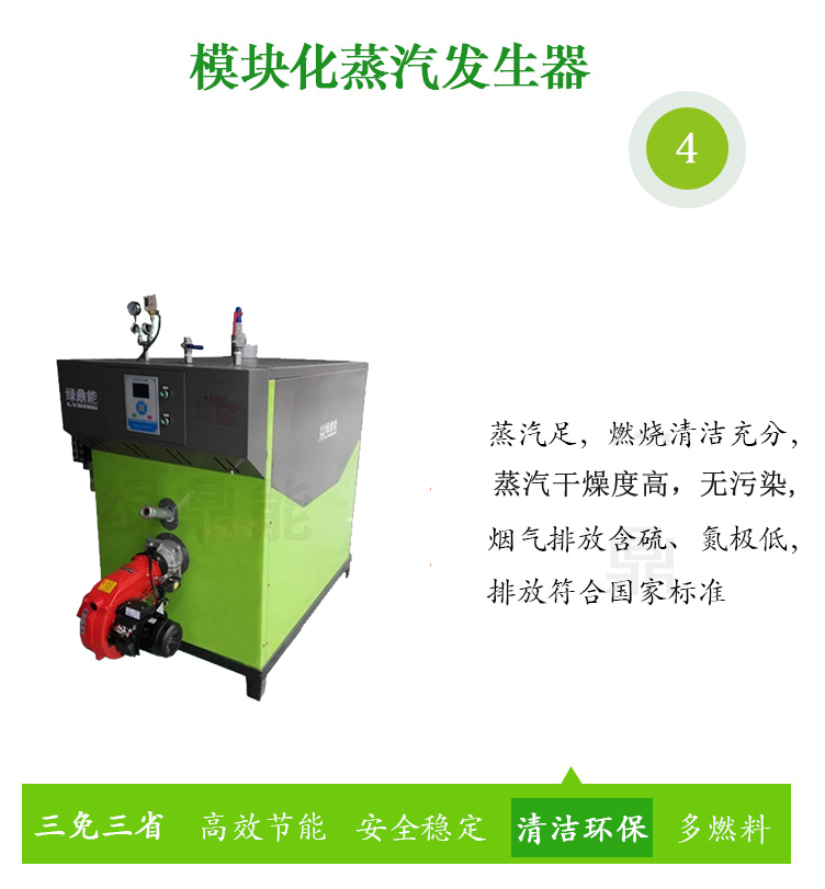 (绿)300kg燃油燃气蒸汽发生器详情页(绿鼎能源)2017
