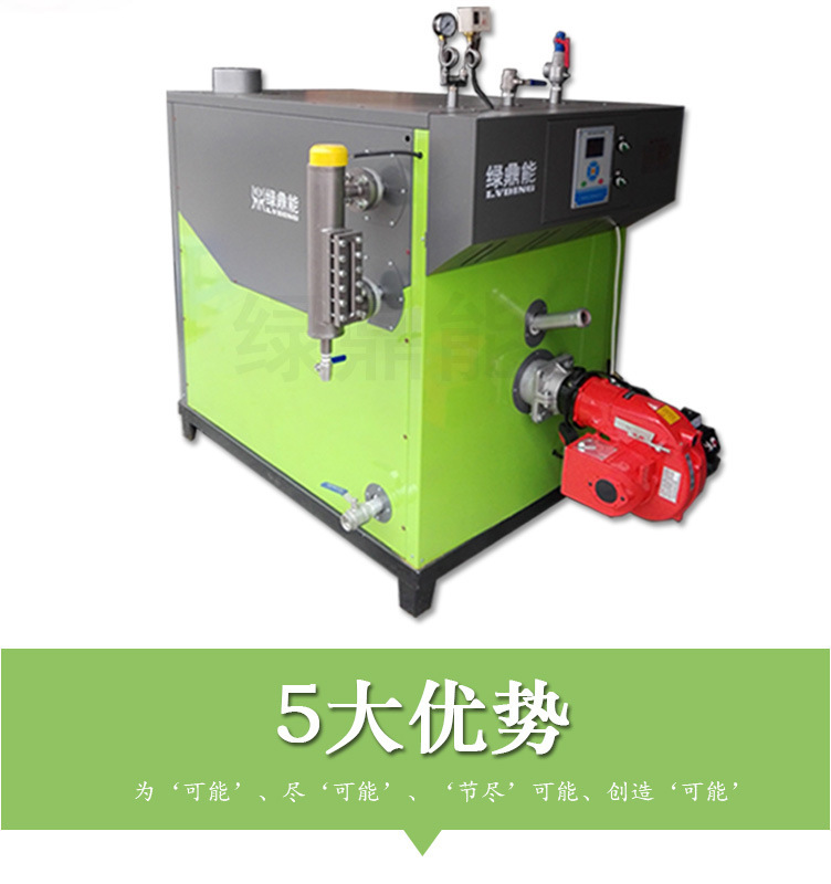(绿)300kg燃油燃气蒸汽发生器详情页(绿鼎能源)2017
